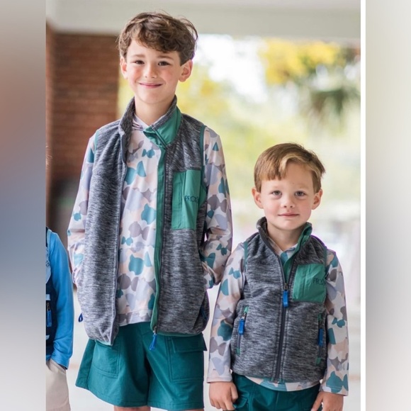 NWT Prodoh Fleece Colorblock Vest 18m - Picture 4 of 5